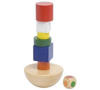GOKI- Juegos de acción y reflejosJuegos de habilidadGOKITorre de Equilibrio en Bolsa de algodón, Multicolor (1)