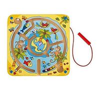 GOKI- Juegos de acción y reflejosJuegos educativosGOKILaberinto magnético Isla de Animales, Multicolor, Medium (1)