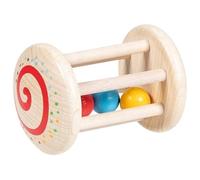 Goki juguete para bebé toque anillo arco iris sonajero multicolor