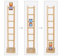 GOKI Juguete de madera Payaso Climbi en escalera Multicolor Medium (GK807)