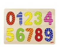 GOKI maderaPuzzles de maderaGOKINúmeros puzzle 0-9, multicolor (1)