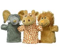 Goki- Marionetas de mano, animales salvajes, Color mixto (15354) , color/modelo surtido