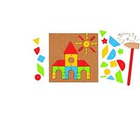 GOKI Martillo y Set de Clavos, Basic.