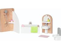 GOKI- Muebles para muñecas Style, Cuarto de baño, bañera: Casas Accesorios, Multicolor, S (51492)