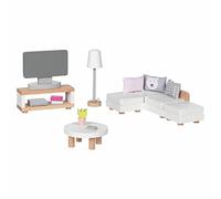 GOKI- Muebles para muñecas Style, Sala de Estar Casas Accesorios, Multicolor, S (51494)
