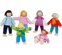 GOKI Muñecos Flexibles Familia Moderna