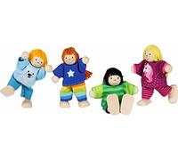 GOKI Muñecos Flexibles pandilla de niños y niñas