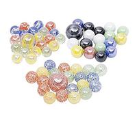 GOKI- Set de 21 canicas de Cristal Pistas, Color (Multicolor) (63927)
