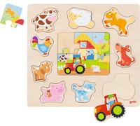 GOKI Puzzle Animales de Granja