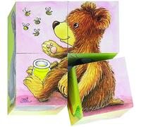GOKI Puzzles 3D de Dados Animales Bebé, Multicolor (57056) (Importación USA)