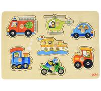 goki Puzzle de juguete Medios de transporte de 7 piezas