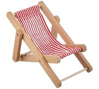 Goki RA808 Deck Chair for Wooden Dolls, Mixed (Importación USA)