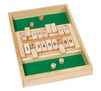 goki- Shut The Box Juegos de Mesa para 2 Jugadores, Multicolor (56897)