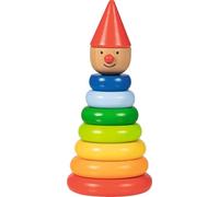 Goki- Stacking Man Nimo, Magnetic Puzzles de maderaPuzzles de maderaGOKINimo, apilar hombrecillos, Multicolor (58928) , color/modelo surtido
