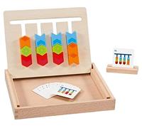 GOKI Tablero para clasificar Colores en Caja de Madera, Plegable