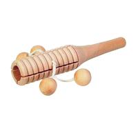 goki- Tambor con 4 Bolas de Madera, Large (Desconocido UC906)