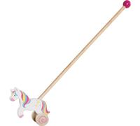 GOKI- Unicornio para Empujar No Aplica Juegos de acción y Reflejos, Multicolor,