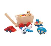 Goki 51938 - Accesorios para casa de muñecas (Madera, 7 Piezas)