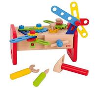 Goki Workbench 36 Pcs With Storage Box Toy NUEVO