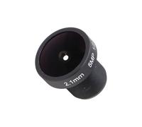 Gokoti Lente Ojo de para Cámara de 2,1 mm y 5 MP, Lente Panorámica Gran Angular de 170 Grados para Cámara IP CCTV HD Sin Filtro