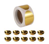 Goktvai 400 Conos de Protección Ocular Desechables para Camas Solares, Diseño Sin Correa Adhesivos Aluminio Gafas de Bronceado Suaves con la Piel y Portátiles (Dorado)