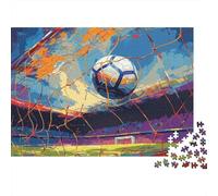 GOL de Fútbol Estadio Puzzle de 1000 Piezas Papel Puzzle para Adultos Arte Colorido Relajación Decoración Regalo 38x26cm/1000pcs
