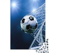 GOL de Fútbol Puzzle de 1000 Piezas Papel Puzzle para Adultos Estadio Nocturno Concentración para Familia Relajación 38x26cm/1000pcs