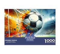 GOL de Fútbol Puzzle de 1000 Piezas para Adultos Papel Juego de Puzzle Estadio Relajación Hogar Regalo 38x26cm/1000pcs