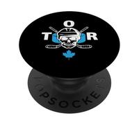 Gol de hockey sobre césped Canadá Toronto PopSockets PopGrip Adhesivo
