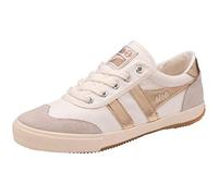 Gola Badminton, Zapatillas de Moda Mujer, Off White/Gold, 38 EU