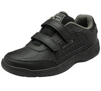 Gola Belmont 2 Wide Twin Bar, Zapatillas para Caminar Hombre, Black, 43 EU Ancho