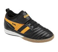 Gola Ceptor TX Qf (Cierre rápido), Zapatillas de Futsal Unisex niños, Sol Negro, 27 EU