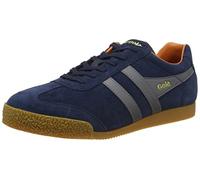 Gola Classics Harrier - Zapatillas Deportivas para Hombre, Navy Ash Moody Orange, 39 1/3 EU