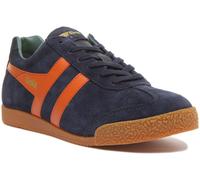Gola Classics Hombre Harrier Lace Up Suede Trainer En Navy Orange Talla EU 39-46