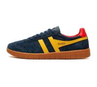 Gola Classics Huracán Ante Zapatillas Hombre Cuero Retro Vintage Azul Marino