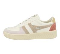 Gola Grandslam Trident, Zapatillas de Moda Mujer, White/Bone/Flax, 36 EU