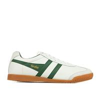 Gola Harrier Leather, Zapatillas de Moda Hombre, White/Black/Black, 45 EU