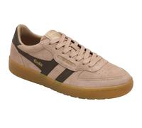 Gola Hawk Suede '86 para mujer, Cameo/marrón oscuro/goma, 8