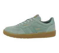 Gola Hawk Suede '86 para mujer, Niebla verde/goma, 6