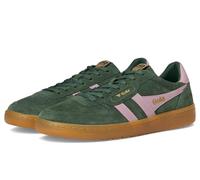 Gola Hawk Suede '86 - Tenis para mujer, Evergreen/Candy/Gum, 41 EU