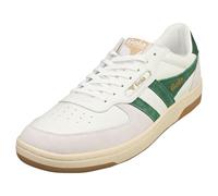 Gola Hawk, Zapatillas de Moda Hombre, White/Dark Green, 42 EU
