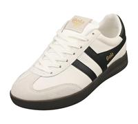 Gola Zapatillas Mujer, Blanco Negro Goma Oscura, 38 EU