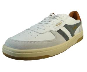 Gola Sneakersy Hawk - Zapatillas deportivas para hombre, color blanco/conífera/umber 4 Biały Męskie CMB336NW 42