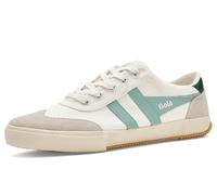 Gola Tenis de bádminton para mujer, Blanco roto/Surf/Evergreen, 7