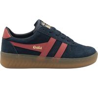 Gola Tenis de gamuza Grandslam para mujer, Azul marino/coral/goma, 39 EU