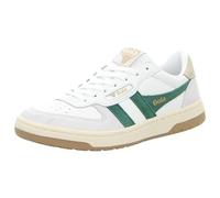 Gola Tenis Hawk para mujer, Blanco/verde oscuro/dorado, 11