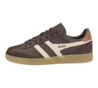 Gola Viper Leather Sportschuhe de Cuero Low Top Zapatillas Hombre Blanco