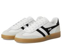 Gola Viper Leather, Zapatillas de Moda Mujer, White/Black/Gum, 38 EU