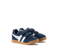 GOLA Zapatillas de piel con tiras autoadherentes Harrier Strap. Color Azul Marino