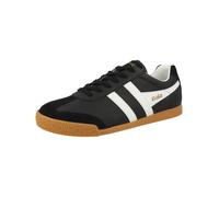 Gola Harrier Leather, Zapatillas de Moda Hombre, Black/White/White, 46 EU